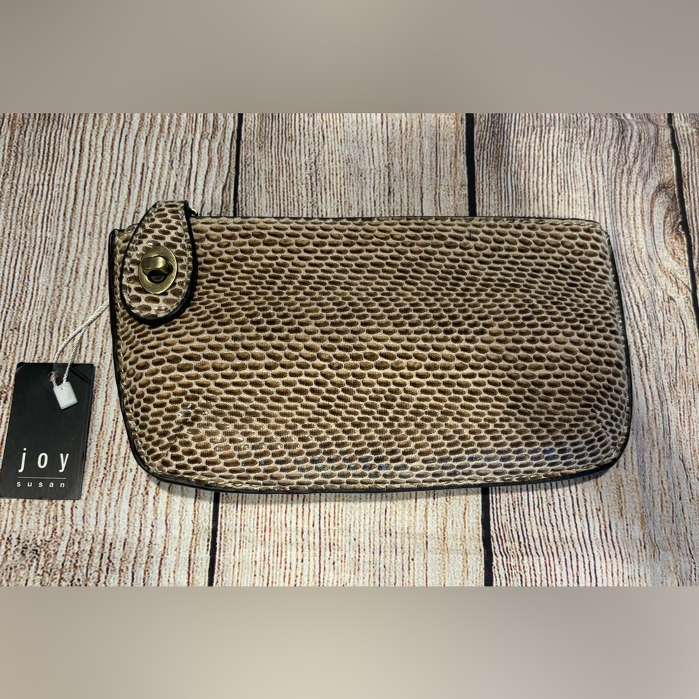 NWT JOY SUSAN Crossbody Wristlet Bag